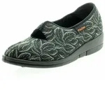 Fischer Markenschuhe Dora Damenschuhe Hausschuhe Schwarz Freizeit - Schwarz - 36