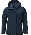 Sch&ouml;ffel Damen Jacke Ins Jacket Antwerpen Women Blau 38 - Blau/Schwarz - 38