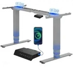 FLEXISPOT EC5 Plus H&ouml;henverstellbarer Schreibtisch Elektrisch, 2 Motoren, 120 kg