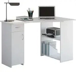 VCM Computertisch | Eckschreibtisch mit Schublade | Ma&szlig;e ca. H. 76 x B. 118 x...