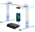 FLEXISPOT EC5 Plus H&ouml;henverstellbarer Schreibtisch Elektrisch, 2 Motoren, 120 kg