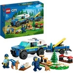 LEGO 60369 City Mobiles Polizeihunde-Training, Polizeiauto-Spielzeug mit Anh&auml;nger,