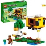 LEGO 21241 Minecraft Das Bienenh&auml;uschen, Farm-Spielzeug mit baubarem Haus,