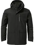 SCH&Ouml;FFEL 3in1 Parka Barth M BLACK BLACK 50 - Schwarz - 50