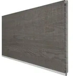 Einzelprofil GroJa BasicLine 180 x 30 cm foliert grau Ash Cut