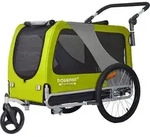 DOGGYHUT&reg; Premium XL 2 in 1 Hundefahrradanh&auml;nger & Jogger 23 - 45 kg