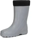 Ladeheid Damen leichte Eva Thermo Gummistiefel Regenstiefel LADW002 (Grau 2183, 36