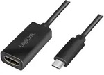 LogiLink USB 3.1 - HDMI Adapterkabel schwarz