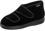 Fischer Damen-Hausschuh Schwarz, Farbe:schwarz, EU Gr&ouml;&szlig;e:36 - Schwarz - 36