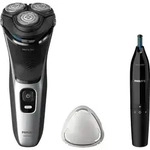 Philips S3143/02 Series 3000 Herrenrasierer - Schwarz/Silber