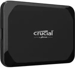 Crucial X9, 4 TB, USB Typ-C, 3.2 Gen 2 (3.1 Gen 2), 1050 MB/s, 10 Gbit/s, Schwarz