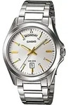 Herren Uhr Casio MTP-1370D-7A2VDF - Gold/Silber