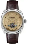 INGERSOLL Automatikuhr THE MICHIGAN AUTOMATIC 100% Edelstahl braun beige onesize