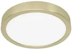 Eglo 900181 FUEVA 5 LED Deckenleuchte 17W &Oslash;210mm Messing-Geb&uuml;rstet Weiss warmweiss