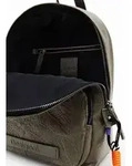 Desigual Rucksack ALPHA MOMBASA MINI Damenrucksack mit Stickereien - Grau