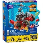 MEGA Hot Wheels Monster Trucks Bone Shaker Crash Set - Gold