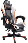 Schreibtischstuhl B&uuml;rostuhl Gamingstuhl Racing Chair Chefsessel - Orange