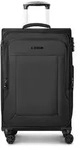 Franky Melbourne 3.0 4-Rollen Trolley 69 cm mit Dehnfalte - Schwarz