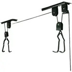 FISCHER Fahrradlift PLUS 30kg Tragkraft - Schwarz