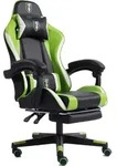 Schreibtischstuhl B&uuml;rostuhl Gamingstuhl Racing Chair Chefsessel - Gr&uuml;n