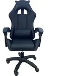 Gamingstuhl Krit Schwarz Kunstleder, ergonomisch, Lordosenst&uuml;tze mit