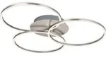 LED Deckenleuchte Dimmbar Memoryfunktion 40W silber Metall-Kunststoff Briloner -