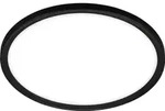 LED Bad-Deckenleuchte, schwarz, LED/18W - Schwarz