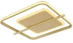 Globo Lighting Deckenleuchte Metall goldfarben, LED - Gold