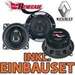 2-Wege Lautsprecher Renegade 10cm f&uuml;r Renault - justSOUND