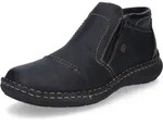 Rieker Herren Slipper Schwarz Textil-Synthetik-MixGr&ouml;&szlig;e:40 - Schwarz - 40