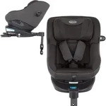 Graco Reboarder-Kindersitz Turn2Me i-Size ab Geburt - Grau