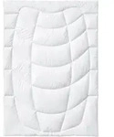 Kauffmann Bambus Steppdecke 155x220 cm leicht - Wei&szlig;