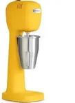 Milchshake-Mixer Standmixer f&uuml;r Cappuccino Freddo Frapp&eacute;s Gelb 400W HENDI -...