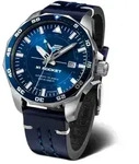Vostok Europe NH34-225A712-LBBLAU Herren-Automatikuhr GMT Rocket N1 Dunkelblau - Blau