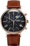 Zeppelin LZ120 Rome 71962 Herrenchronograph - Rosa/Braun
