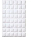 Kauffmann Daunendecke Superior 135x200 cm medium - Wei&szlig;