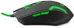 Esperanza MX205 Fighter Maus Gaming rechts USB Typ-A Optisch 2400 DPI - Gr&uuml;n