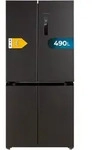Cecotec Bolero CoolMarket 4D 490 Dark E, Freistehend, French door, Schwarz, 4
