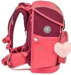 Belmil Premium Schulranzen Set Compact Plus f&uuml;r M&auml;dchen (Coral) - Rot