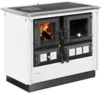Justus | K&uuml;chenofen | Rustico-90 2.0 | 7 kW | Wei&szlig;, rechts