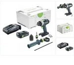 Festool TPC 18/4 I-Basic Akku Schlagbohrschrauber 18 V 75 Nm Brushless + 1x...