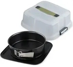 Zenker Bake, Click & Go 24er Springform mit Haube 24 x 8 cm Backform mit...