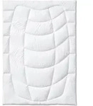 Kauffmann Bambus Steppdecke 200x200 cm leicht - Wei&szlig;