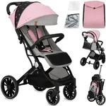MoMi ESTELLE DAKAR &ndash; Ultraleichter Baby Kompaktbuggy mit XL-R&auml;dern,