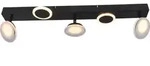 BRILLIANT Meriza LED Spotbalken 3flg schwarz schwarz G99555/06 - Schwarz
