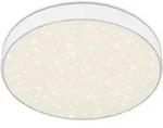 LED Aufbauleuchte IP20 Sternenhimmel 21 W wei&szlig; Metall-Kunststoff Briloner - Wei&szlig;