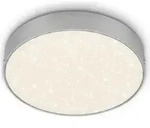 LED Aufbauleuchte rahmenlos Sternenhimmel 16 W silber Metall &Oslash; 21,2 cm Briloner -