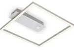 LED Deckenleuchte, Sensor, alu, LED/14W - Grau