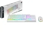 Tastatur mit Maus MSI Vigor GK30 Qwerty Spanisch Wei&szlig; - Wei&szlig;