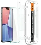 Spigen AGL06903, Apple, iPhone 15, Transparent, 2 St&uuml;ck(e) - Transparent